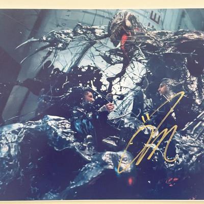 Venom Tom Hardy signed movie photo