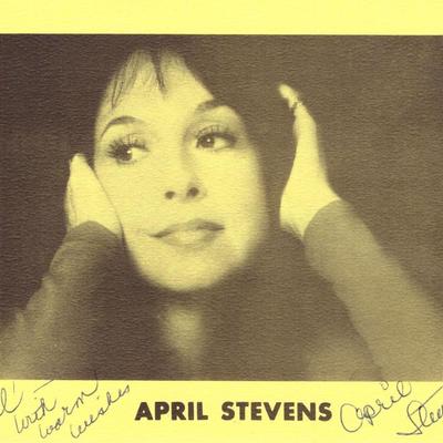 April Stevens signed photo 