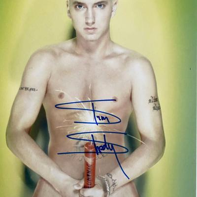 Eminem Slim Shady signed photo