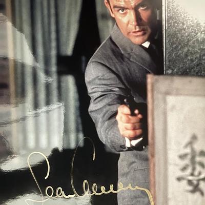 James Bond Sean Connery signed movie photo 
