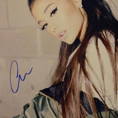 Ariana Grande signed photo