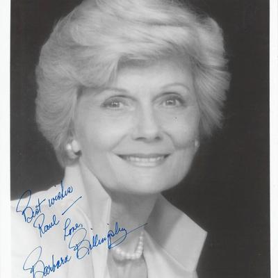 Barbara Billingsley signed photo