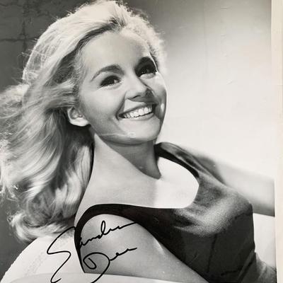 Sandra Dee signed photo