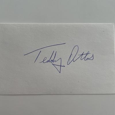 Teddy Atlas signature cut 