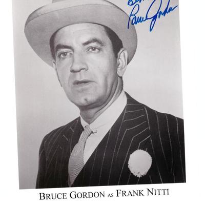 The Untouchables Bruce Gordon signed photo