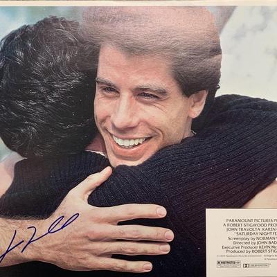 John Travolta signed lobby card