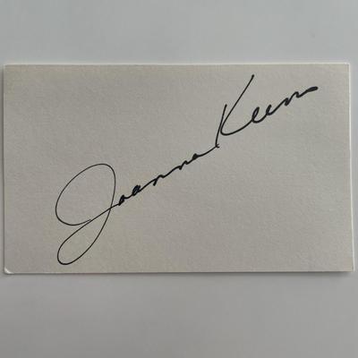 Growing Pains Joanna Kerns signature cut 