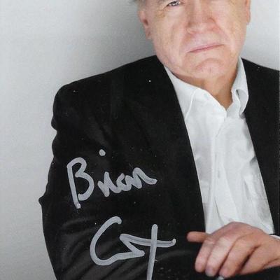 Succession  star Brian Cox signed photo