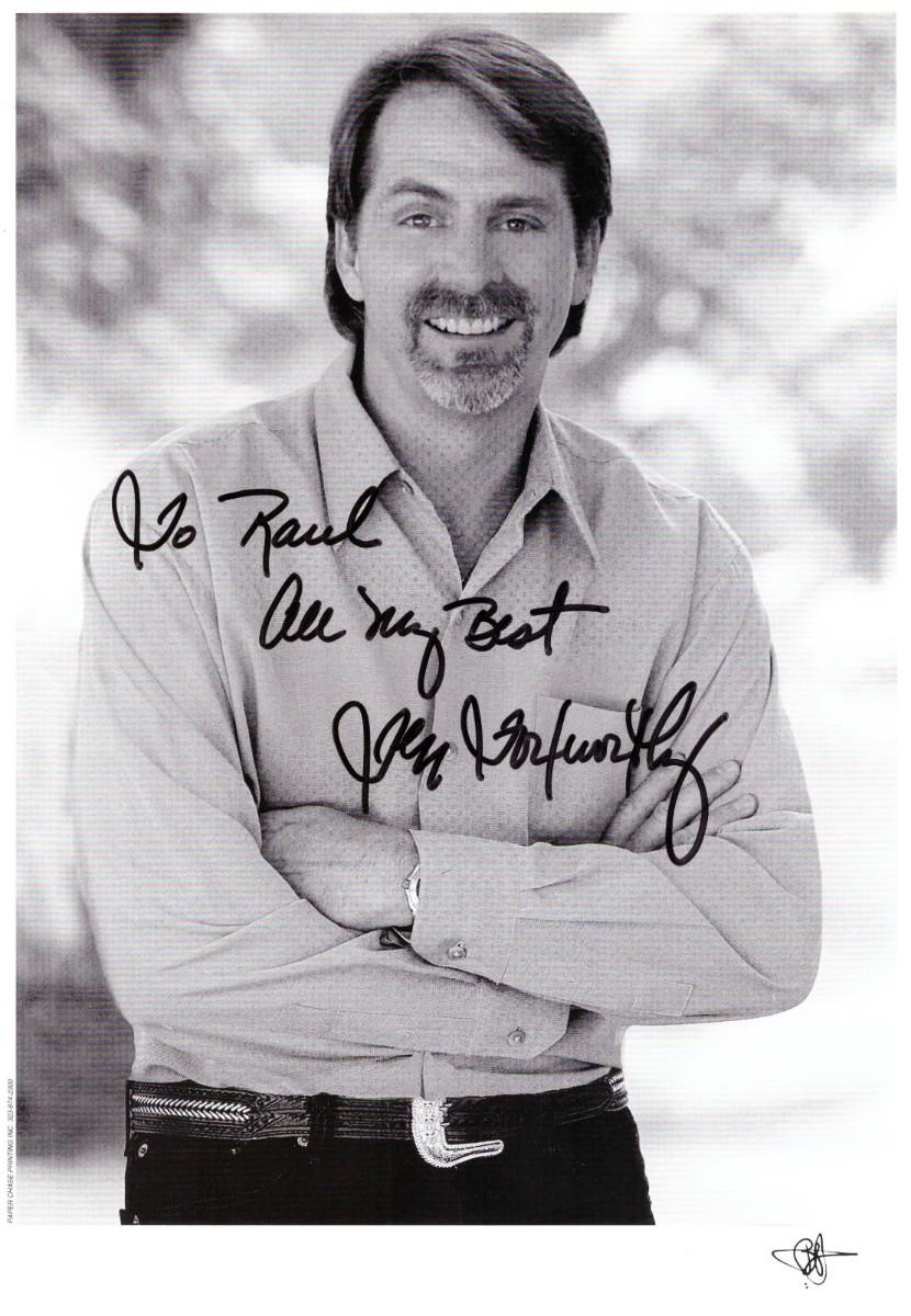 Jeff Foxworthy signed photo