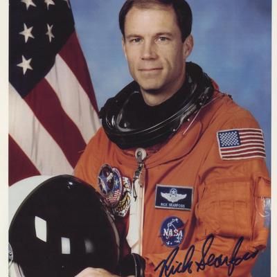 NASA Rick Searfoss signed photo