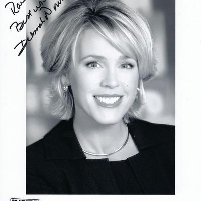 Deborah Norville signed Inside Edition promo photo