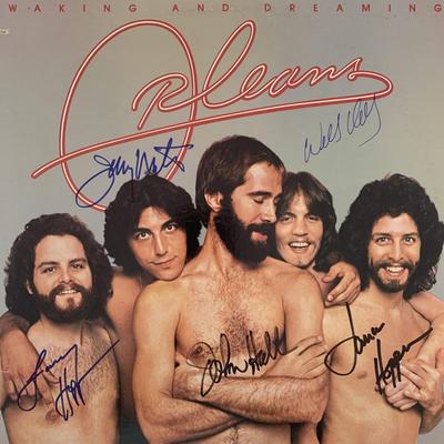 Orleans Walking and Dreaming signed album