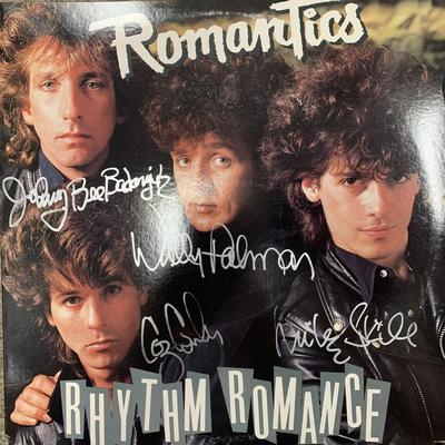 Romantics Rhythm Romance signed album