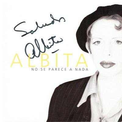 Albita signed CD liner