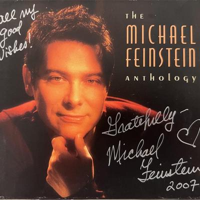 Michael Feinstein Anthology signed cd