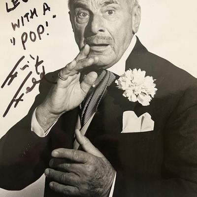 Comedian Fritz Feld signed photo