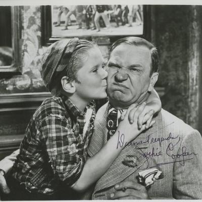 Jackie Cooper signed photo