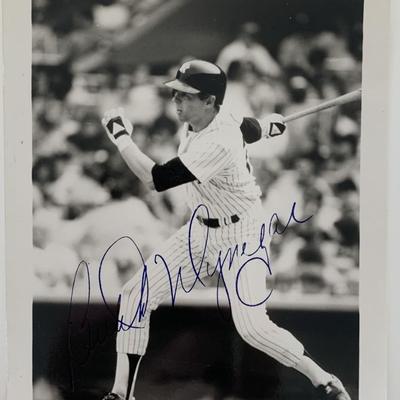 MLB Butch Wynegar signed photo