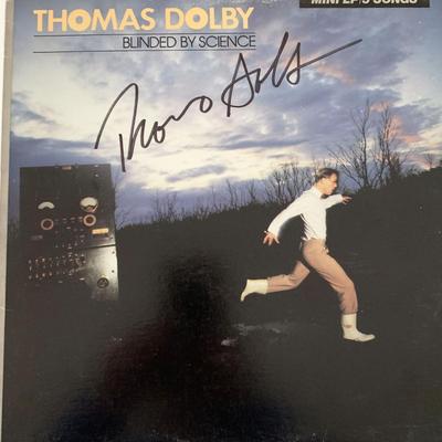 Thomas Dolby signed album