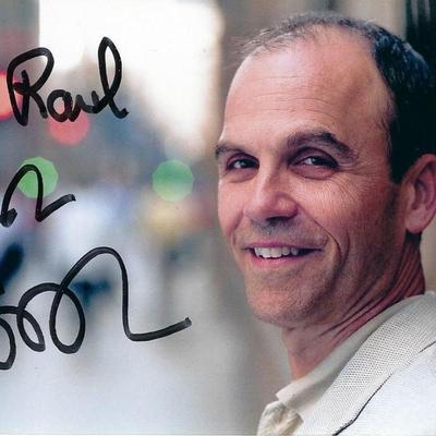 Author Scott Turow signed photo