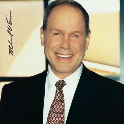 Disney CEO Michael Eisner signed photo