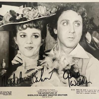 The Adventure of Sherlock Holmes' Smarter Brother signed movie photo
