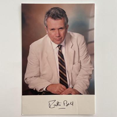 Martin Bell signed photo