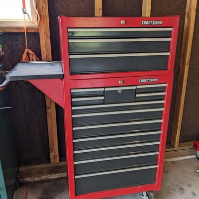 15 Drawer Craftsman Tool Cabinet with Keys