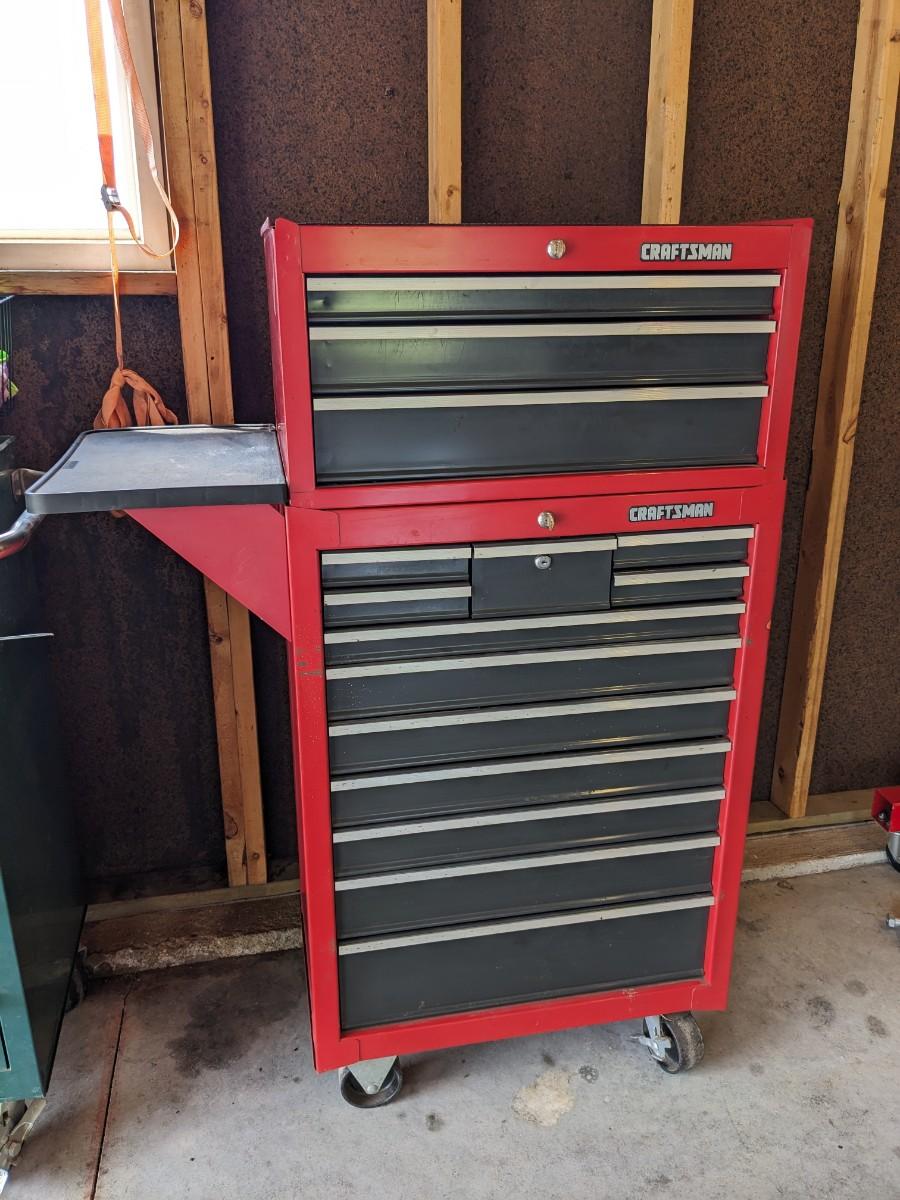 15 Drawer Craftsman Tool with Keys