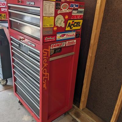 15 Drawer Craftsman Tool Cabinet with Keys