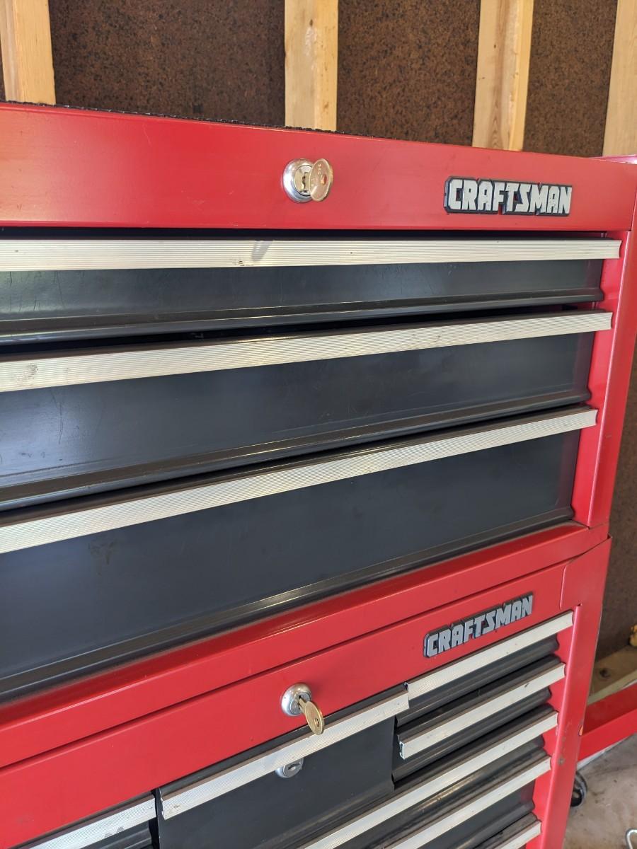 15 Drawer Craftsman Tool with Keys