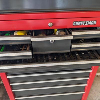 15 Drawer Craftsman Tool Cabinet with Keys