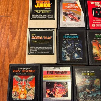Vintage Atari 2600 w/ Games