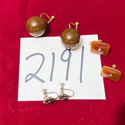 Vintage Clip Earrings