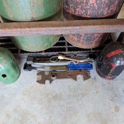 Oxy-Acetylene Cylinders W/Regulators, Hoses, Smith Torch & Cart