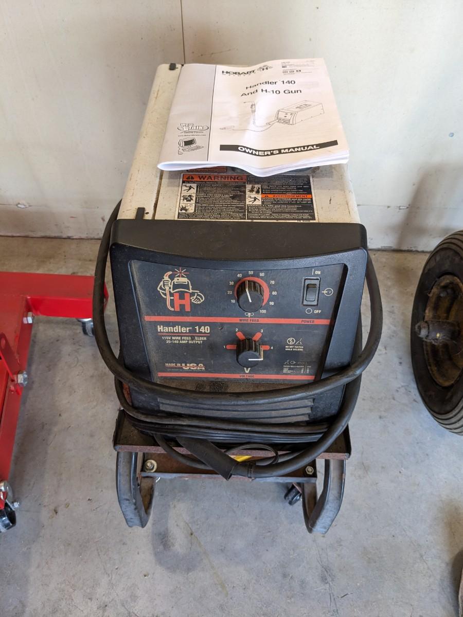 Hobart Handler 140 Welder & H10 Gun
