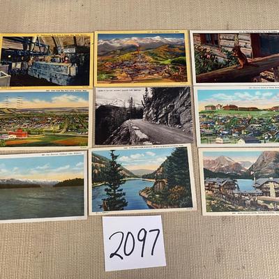Vintage Montana Postcards