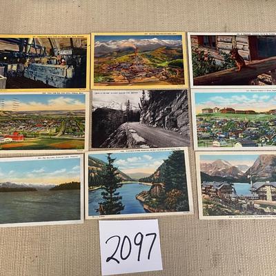 Vintage Montana Postcards