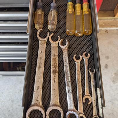 Set of Nut Drivers and Wrenches