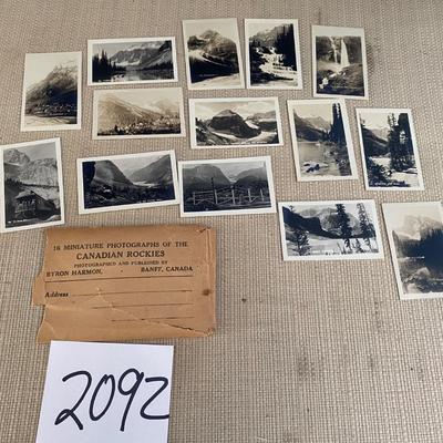 Vintage Canadian Rockies Pictures
