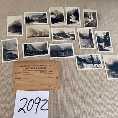 Vintage Canadian Rockies Pictures