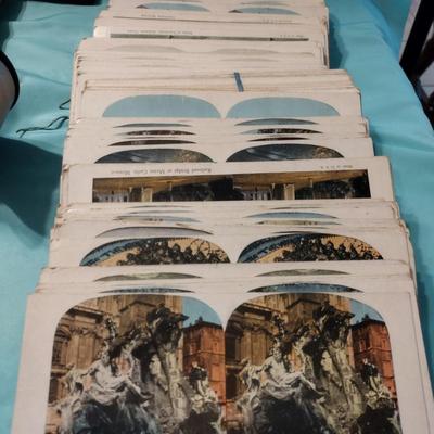 Stereoscope and Stereograph Picture Cards