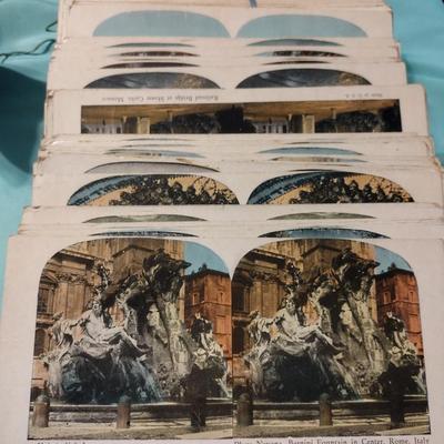 Stereoscope and Stereograph Picture Cards