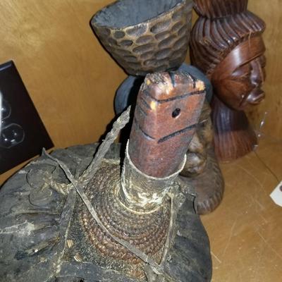 Statues & Water Vessel