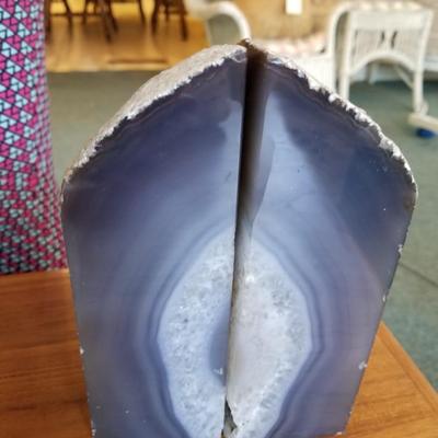 Geode Book Ends