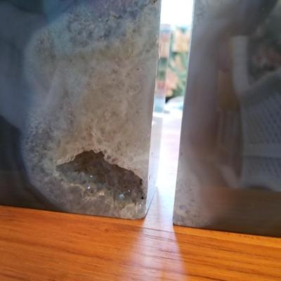 Geode Book Ends