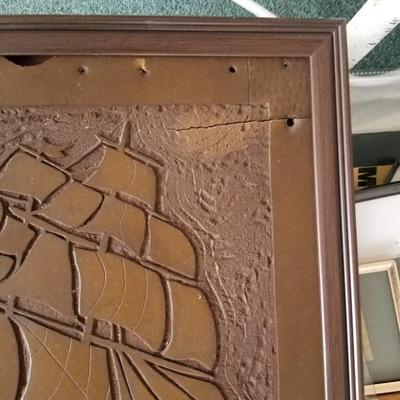 Ship on Leather