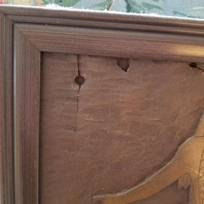 Indian on Leather