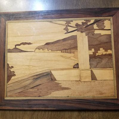 Inlaid Wood Scenery