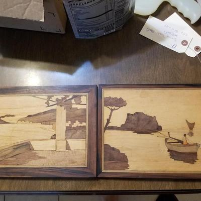Inlaid Wood Scenery